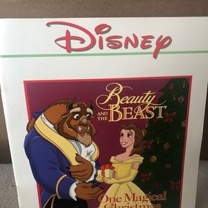 Disney Beauty and the Beast Christmas Read along book 1993